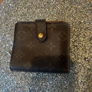 Vintage Louis Vuitton authentic snap wallet mono print wallet - vintage